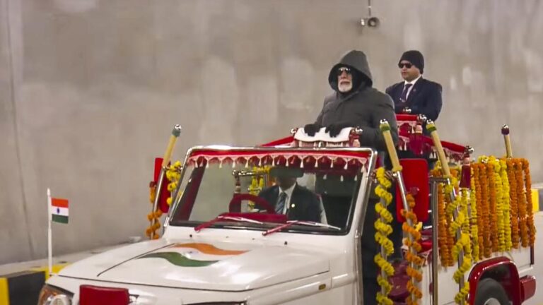 PM Modi Unveils Strategic Z-Morh Tunnel in Jammu and Kashmir