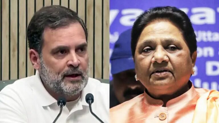 Rahul Gandhi and Mayawati Engage in War of Words Over BJP Alliance
