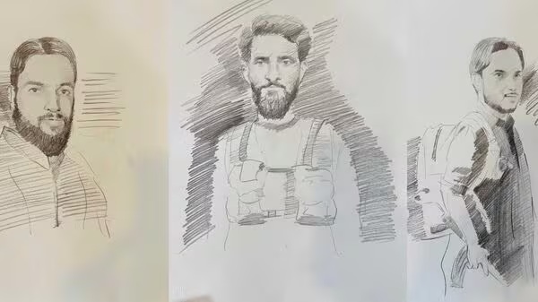Pahalgam Terror Attack: Jammu and Kashmir Police Release Sketches of Suspects