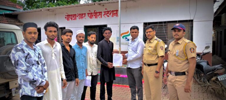रिज़वान शेख AIMIM टीम ने जामनेर हत्या के फरार आरोपियों की गिरफ्तारी की मांग.