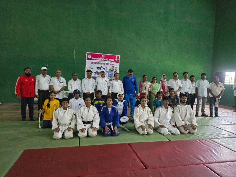 प्रताप महाविद्यालयात राष्ट्रीय क्रीडा दिवस उत्साहात साजरा.