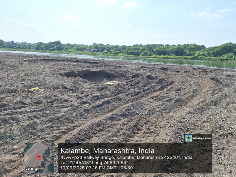 पांझरा नदीतून बेकायदेशीर वाळू उपसा; तलाठ्यांच्या संगनमताने वाळू माफियांचा धुमाकूळ!