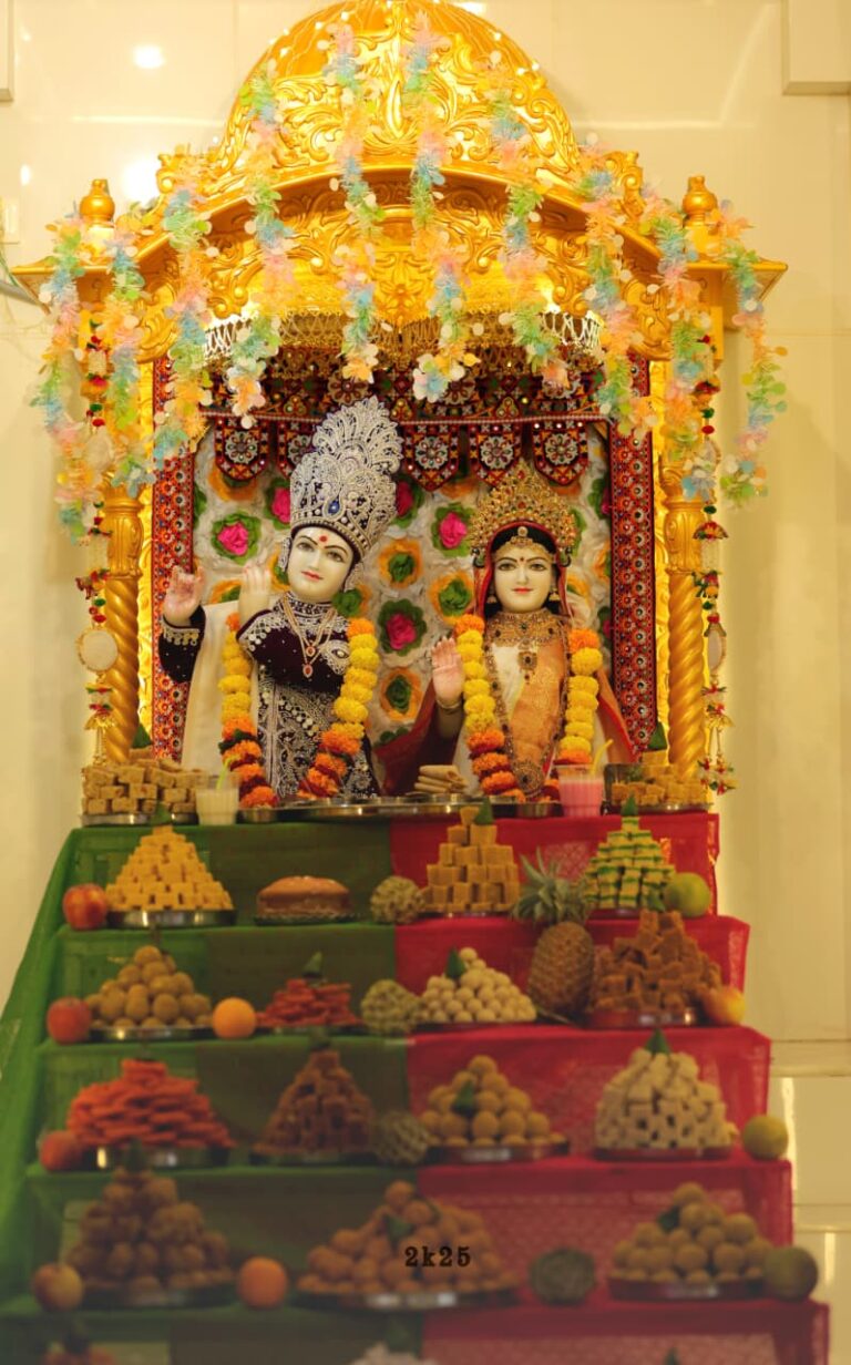 अमळनेर बी.ए.पी.एस श्री स्वामिनारायण मंदिरात अन्नकूट महोत्सव उत्साहात साजरा.