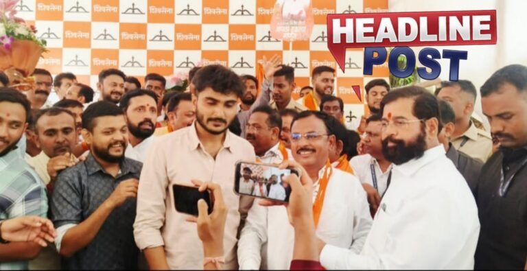 अमळनेरचे किरण बहारे शिवसेना (शिंदे गट) मध्ये शामिल.प्रभाग क्रमांक ३ मधून निवडणुकीच्या रिंगणात उतरण्याची तयारी.