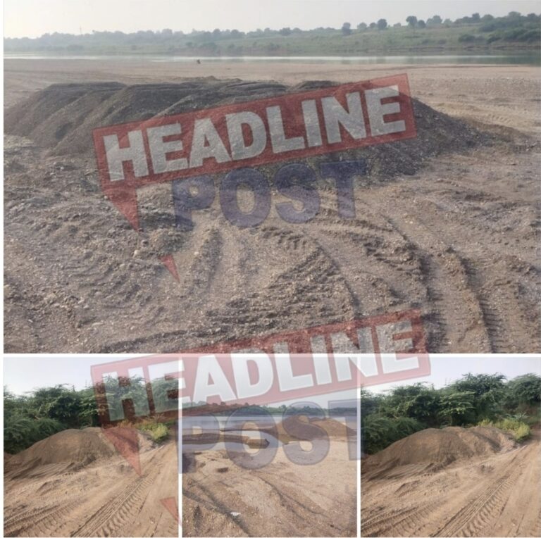 जळोद प्र .येथे वाळू माफियांचा धुमाकूळ.दीपावली सुट्टीचा गैरफायदा; महसूल प्रशासनाचे दुर्लक्ष.