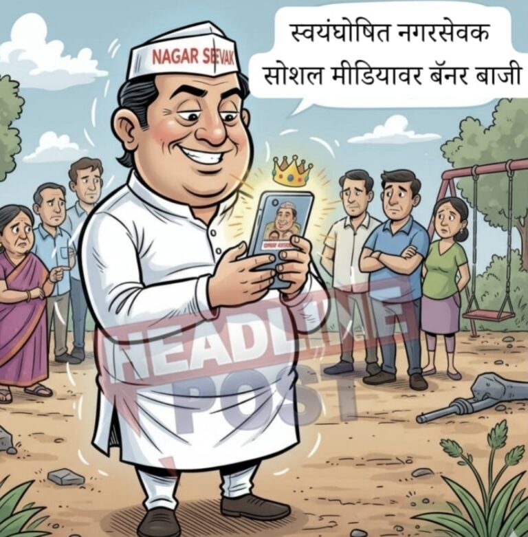 नगरसेवक म्हणजे फक्त बॅनरबाजी नव्हे, जनतेचा खरा प्रतिनिधी हवा!