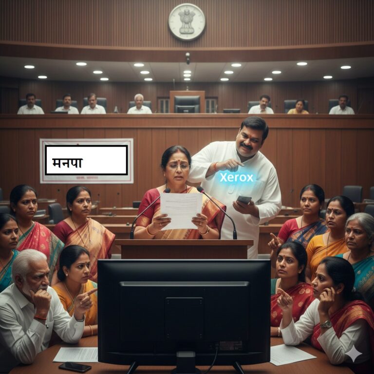 جمہوریت میں ‘ڈمی’ کا چلن – خواتین کے ریزرویشن کی توہین اور زیراکس لیڈروں کی گھس پیٹھ